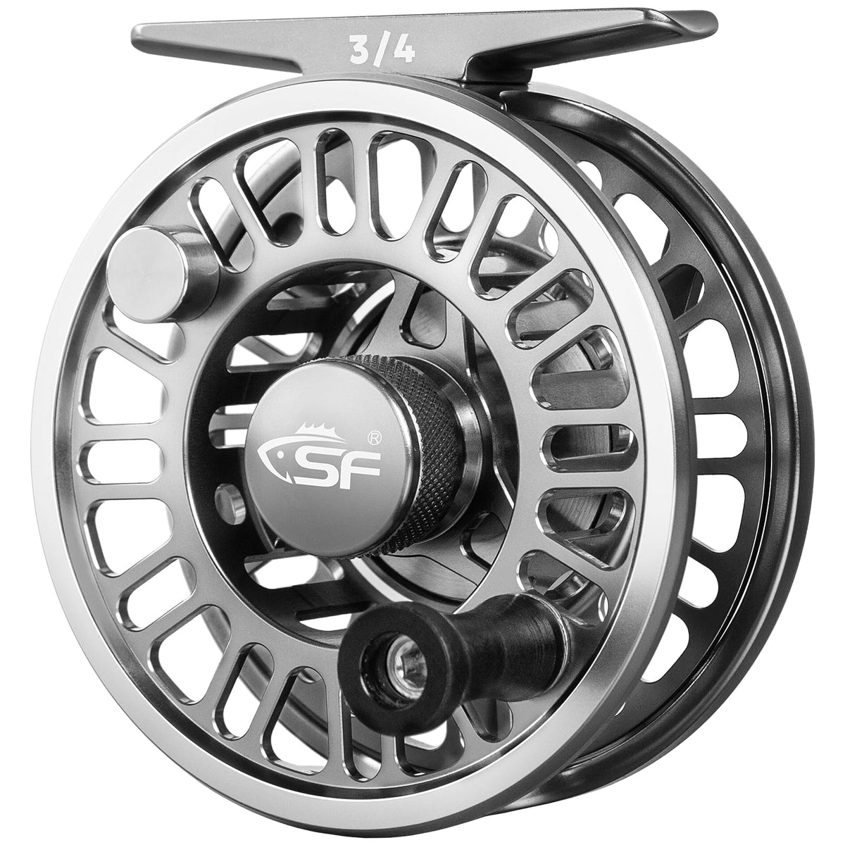 SF SF-003 Pro Fly Fishing Reel for Freshwater,CNC Precision Machining Process,Mid Arbor Design,Smooth Drag System,Lightweight Aluminum Body
