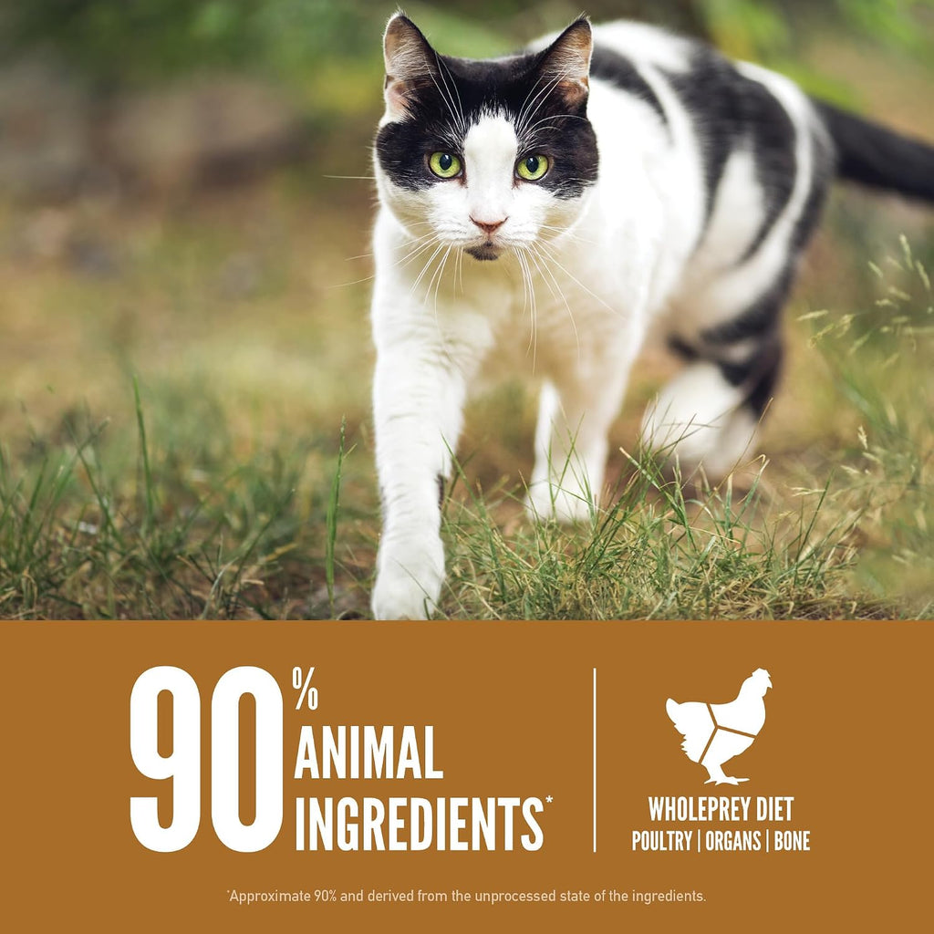 ORIJEN Grain Free WHOLEPREY Dry Cat Food Original Recipe 12lb Bag