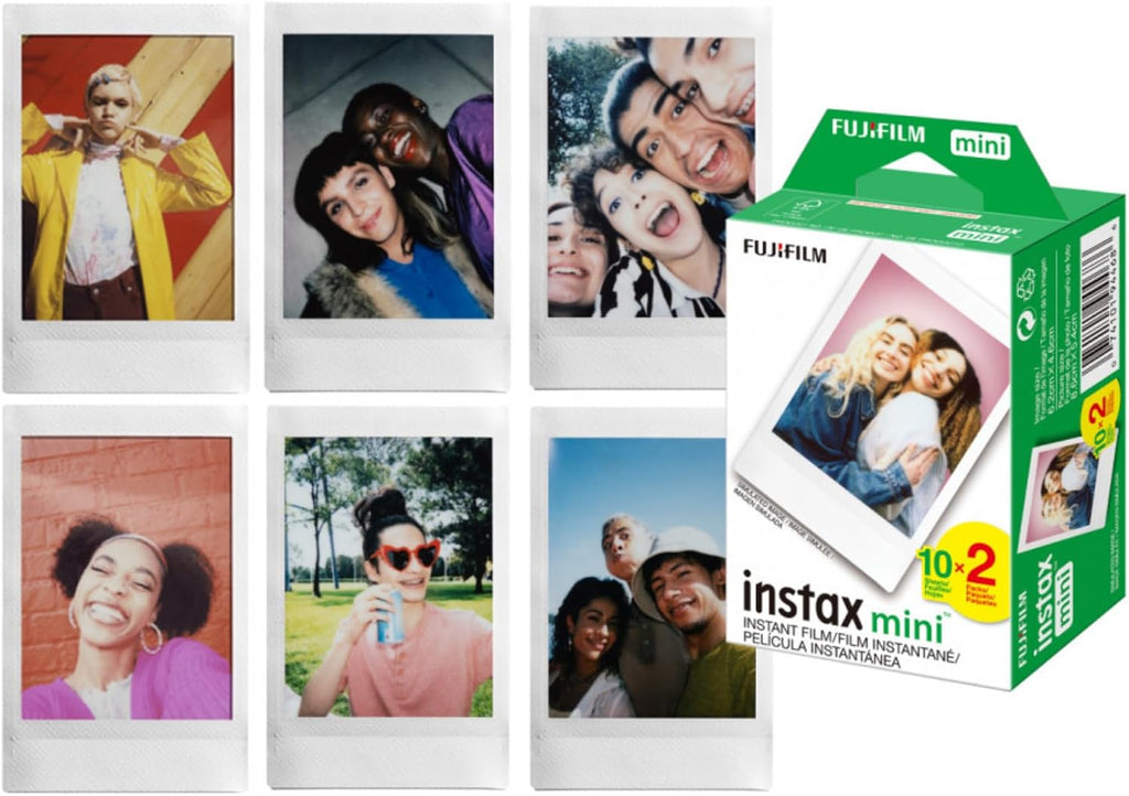 Fujifilm Instax Mini Link 3 Smartphone Printer Bundle (Clay White)