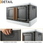 Storage Box, Plastic Cabinet, 8.4 Gals (32L) Each One, 4 Packs