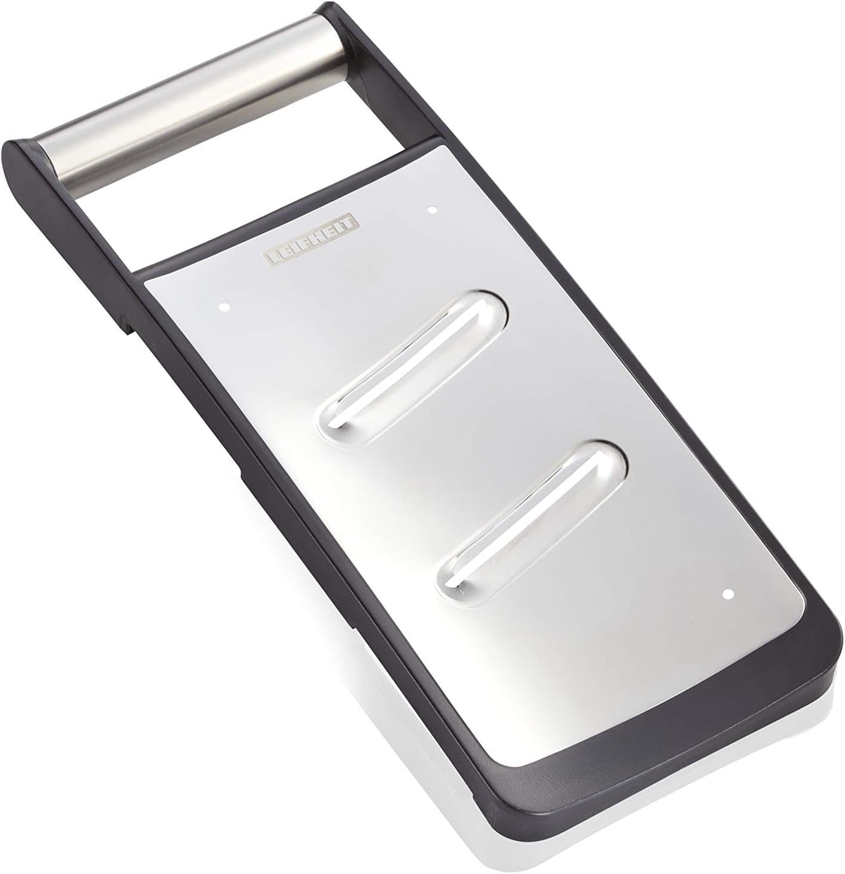 Leifheit Micro Cut S Proline Coarse Grater, Silver/Black