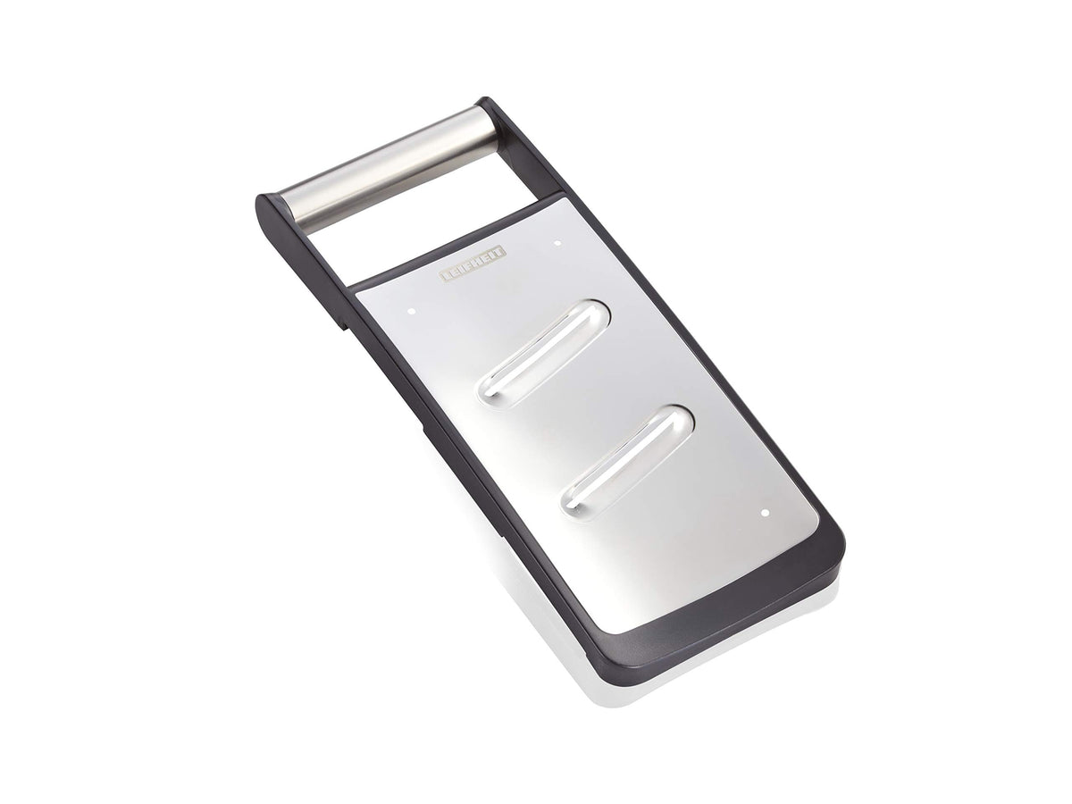 Leifheit Micro Cut Proline Fine Vegetable Grater, Silver/Black