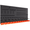 INCLY 48x36 Inch Metal Peg Board Kit 1/4" Pegboard Hooks Accessories