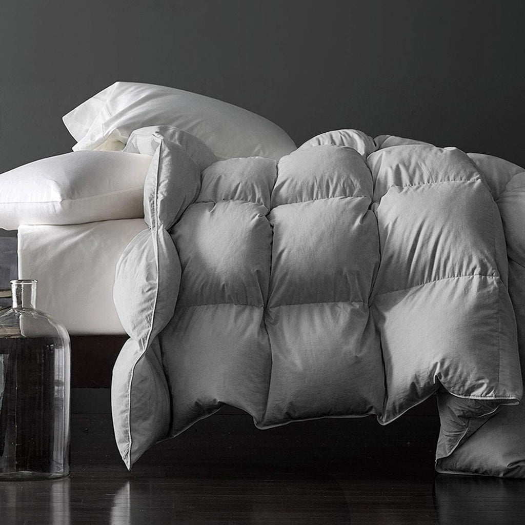 Royoliving Premium Feathers Down Comforter King Size Duvet Insert