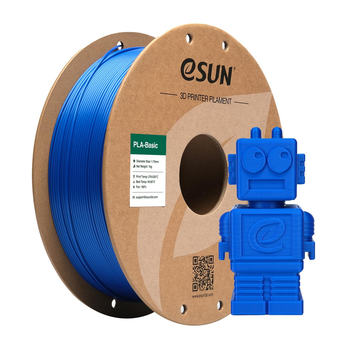 eSUN PLA Basic Filament 1.75mm 3D Printer Filament 10KG 10 Colors