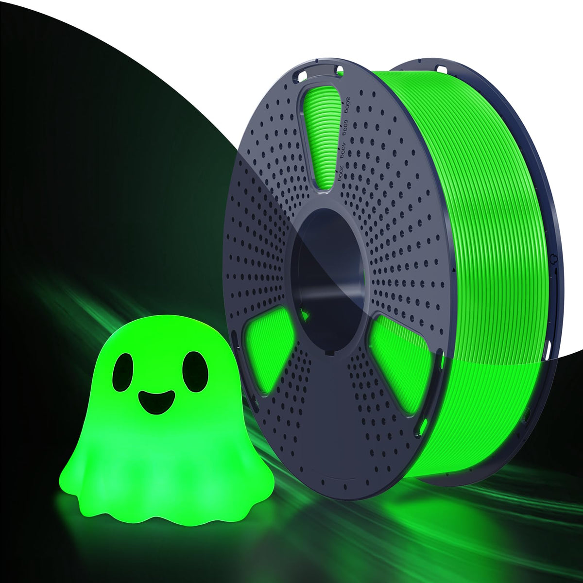 SUNLU PETG Filament 1.75mm,10kg,10 Packs Multi-Color