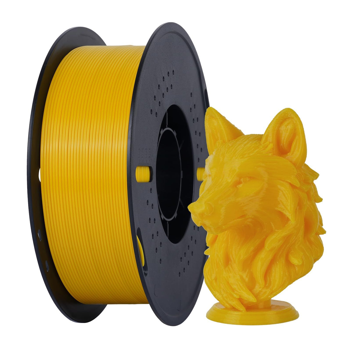Kingroon PETG 3D Printer Filament, 10 Rolls, Dimensional Accuracy +/- 0.03 mm, 1kg Spool(2.2lbs), 1.75 mm，10KG Ten Colors Black White Grey Red Blue Green Yellow Orange Transparent Silver