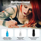 Q Switched Nd Yag Laser Tattoo Removal Machine, Picosecond Pigment Care Machine with Dual Wavelength 1064nm 532nm, Salon Grade Skin Equipment, for Spots, Tattooed Eyebrows, and Home Use