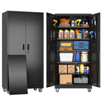 3-Drawer Rolling Tool Chest with Wheels, Pegboard and Push Handle