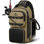 MATEIN Fishing Sling Bag with Phone Pouch, 3600 Tackle Box Backpack
