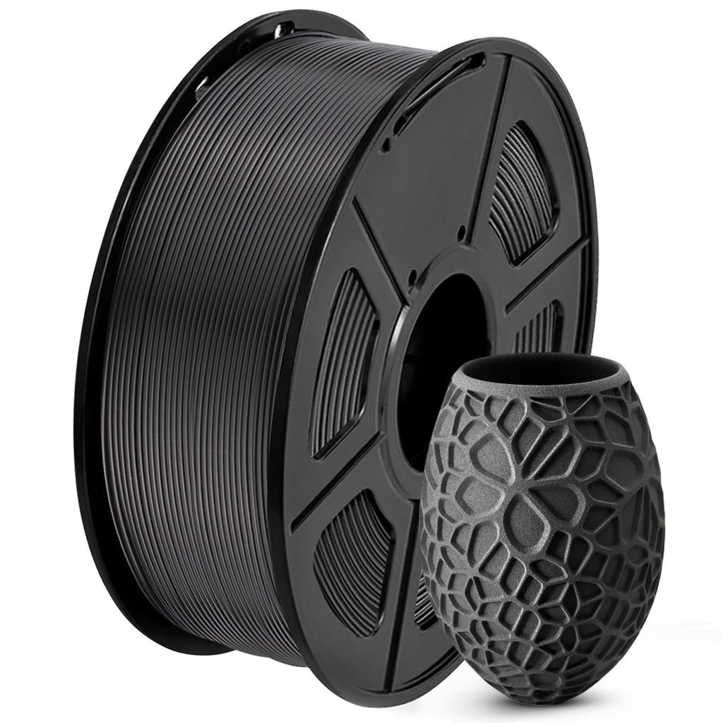 SUNLU PLA 3D Printer Filament, Black & White, 10-Pack, 10KG Total