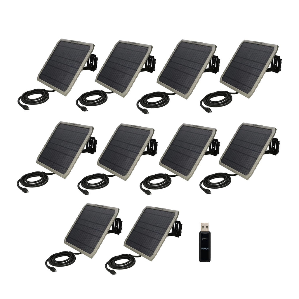 Stealth Cam FieldMAX External 10-Inch Solar Panel Bundle
