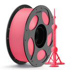 ANYCUBIC PLA Plus (PLA+), 3D Printer Filament 1.75mm Bundle, High Toughness, 1KG Spool, Black, White, Texture Grey, Pink, Red, Blue, Green, Orange, Yellow, Purple, 10KG in Total