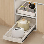 Fokyfok Pull Out Cabinet Organizer,23"-31"W,17"-24"D,Expandable,Adhesive