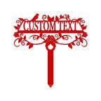 Lewis Design Company Rose Garden Custom Stake
