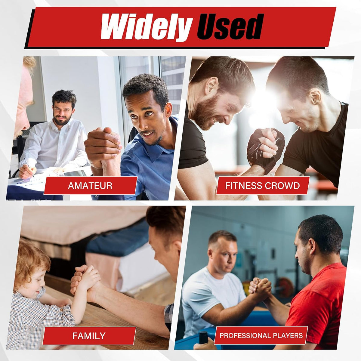 Arm Wrestling Table, Professional Arm Wrestling Battle Table, Armwrestling Training Equipment with Wrist Strap Strength Training Equipment for Gyms Sports Arenas Homes Club Office