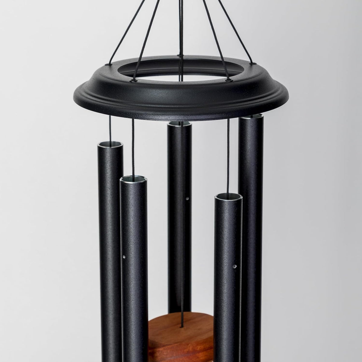 Shenandoah Melodies by Wind River – 29 inch Black Wind Chime for Patio, Backyard, Garden, and Outdoor décor (Aluminum Chime) Made in the USA