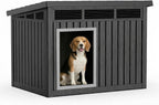 VIXZEN Dog House Outdoor & Indoor, Medium Size, Black