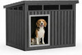 VIXZEN Dog House Outdoor & Indoor, Medium Size, Black