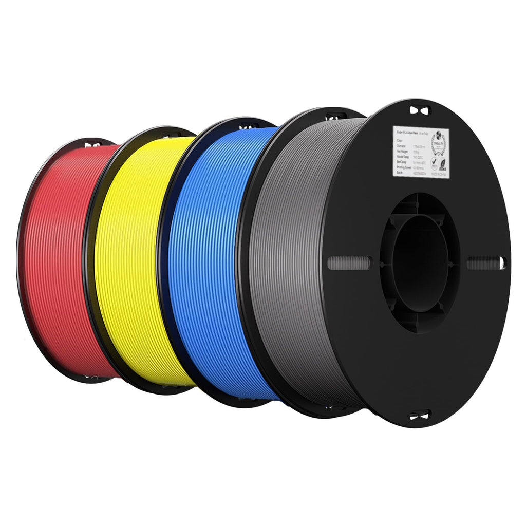 Creality PLA 3D Printer Filament, Multicolor, 12-Pack, 12KG Total