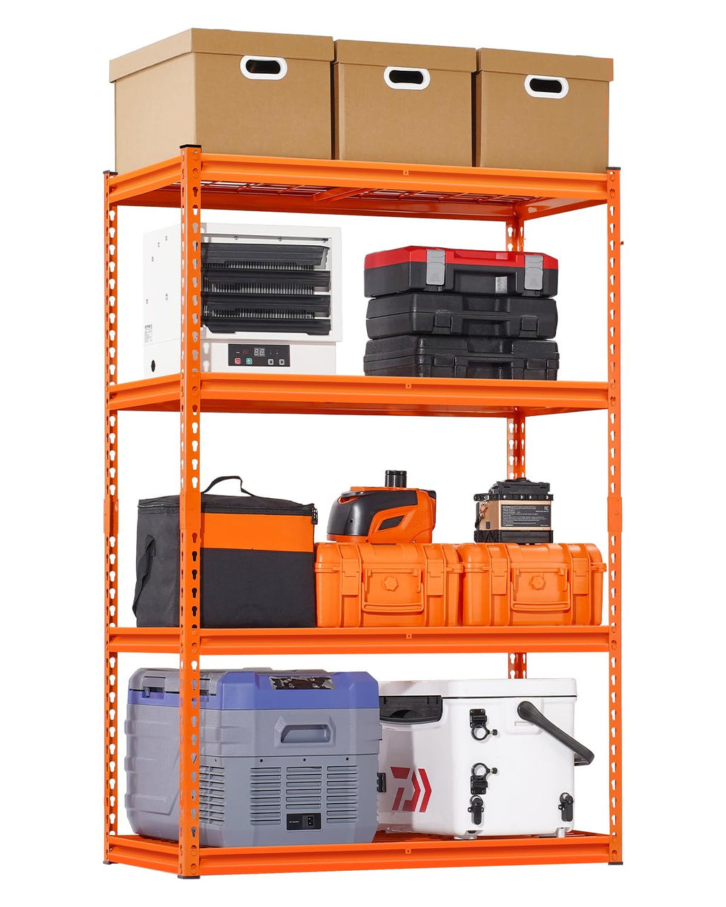 VEVOR Storage Shelving Unit 5-Tier Adjustable 2000 lbs Capacity 60"x24"x78"