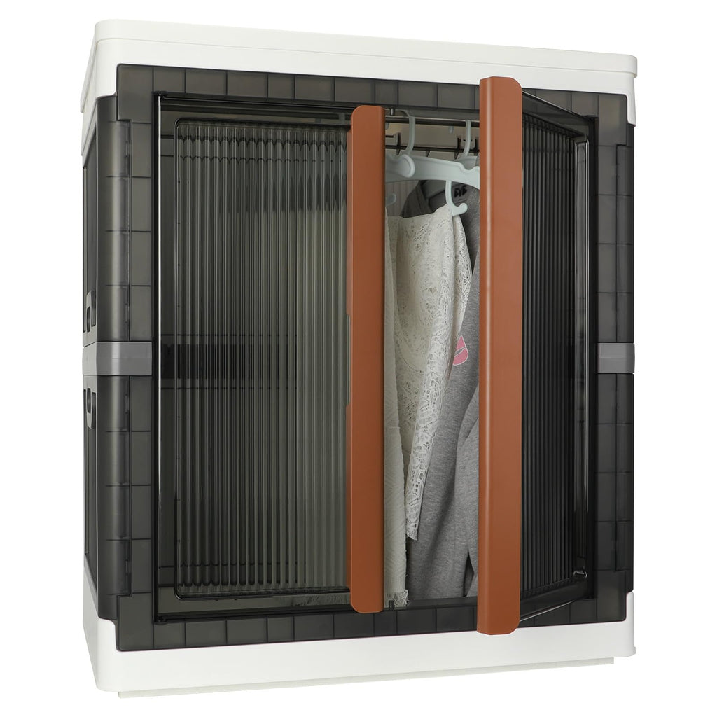 Storage Box, Plastic Cabinet, 8.4 Gals (32L) Each One, 4 Packs