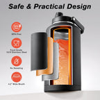 Coolflask Titan 2 Gallon Water Bottle Insulated with Large Spout Lid