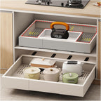Fokyfok Pull Out Cabinet Organizer,23"-31"W,17"-24"D,Expandable,Adhesive
