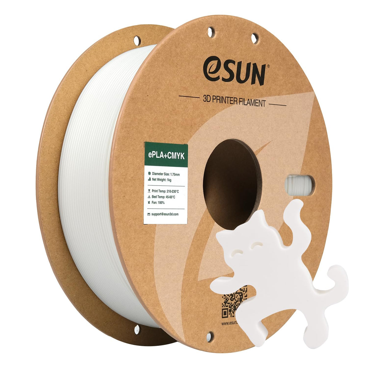 eSUN PLA+ Filament 3D Printer Filament 10KG Classic 10 Colors Bundle