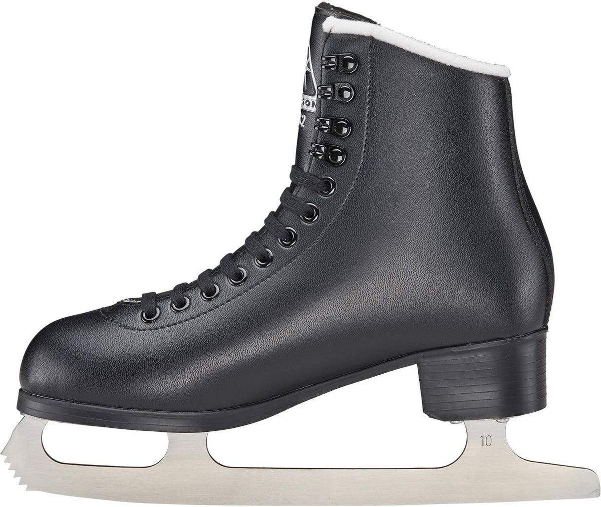 Jackson Ultima Figure Ice Skates for Men, Boys in Black Color/Bundle with Skate Guards
