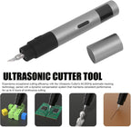 fosa Ultrasonic Cutter, 40 KHz, 3 Speed Adjustable with Alloy Blade Tip, Ultrasonic Knife, for 3D Printing, Plexiglass PCB Carbon Fiber Leather (FS-S1)