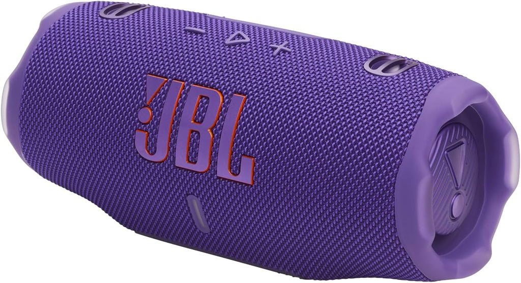 JBL Charge 6 Portable Bluetooth Speaker, Purple
