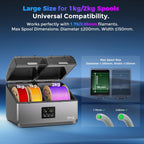 Creality Space Pi X4 Filament Dryer, 4-Roll 3D Printer Dry Box
