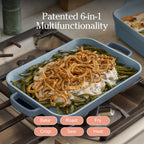 Our Place Mini Griddle Pan, 9" Nonstick Ceramic Stovetop Griddle, 2 Qt