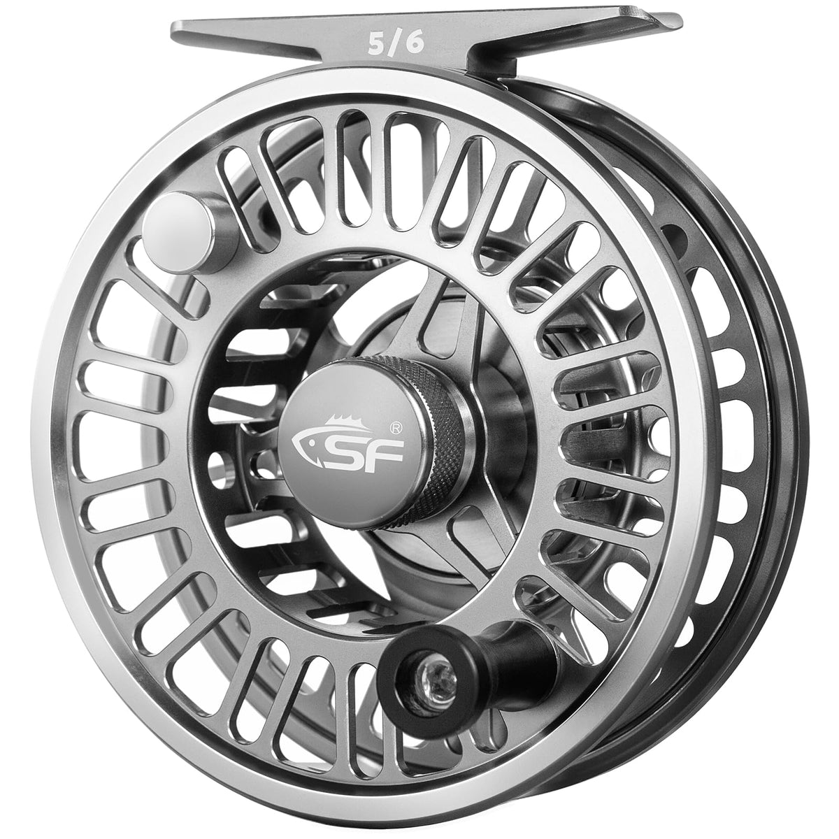 SF SF-003 Pro Fly Fishing Reel for Freshwater,CNC Precision Machining Process,Mid Arbor Design,Smooth Drag System,Lightweight Aluminum Body