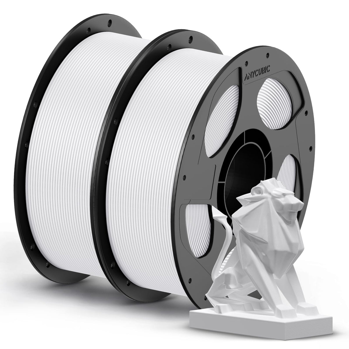 ANYCUBIC PETG Filament 1.75mm, Multicolor Bundle 10KG, Reusable Spool