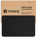 THMINS Extra Large Stone Bath Mat, 36''x24'' Stone Shower Mat