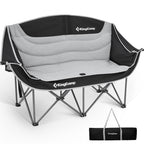 KingCamp Double Camping Chair, Heavy Duty 660lbs Folding 2 Person Chair