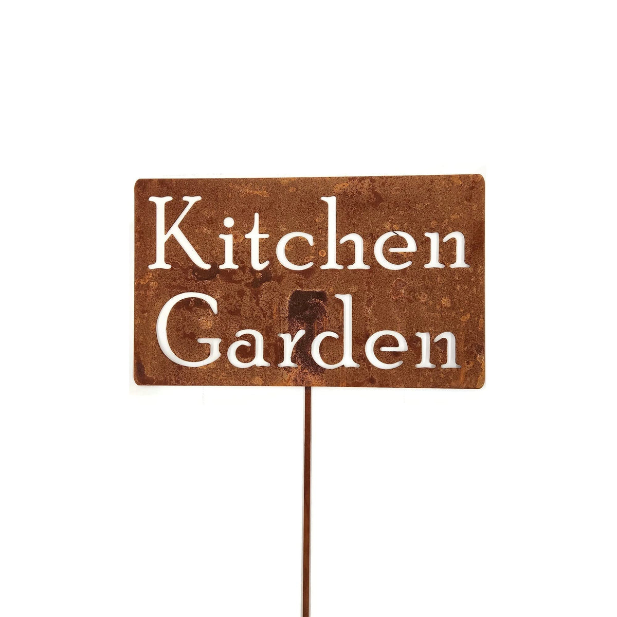 Funny Garden Stake 20 to 33 Inches Tall (Please Don't Die, Large 28" Tall)