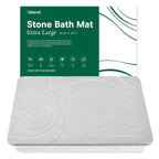 XMarrat Extra Large Stone Bath Mat for Bathroom, 2 Pack, 31.5"x19.7"