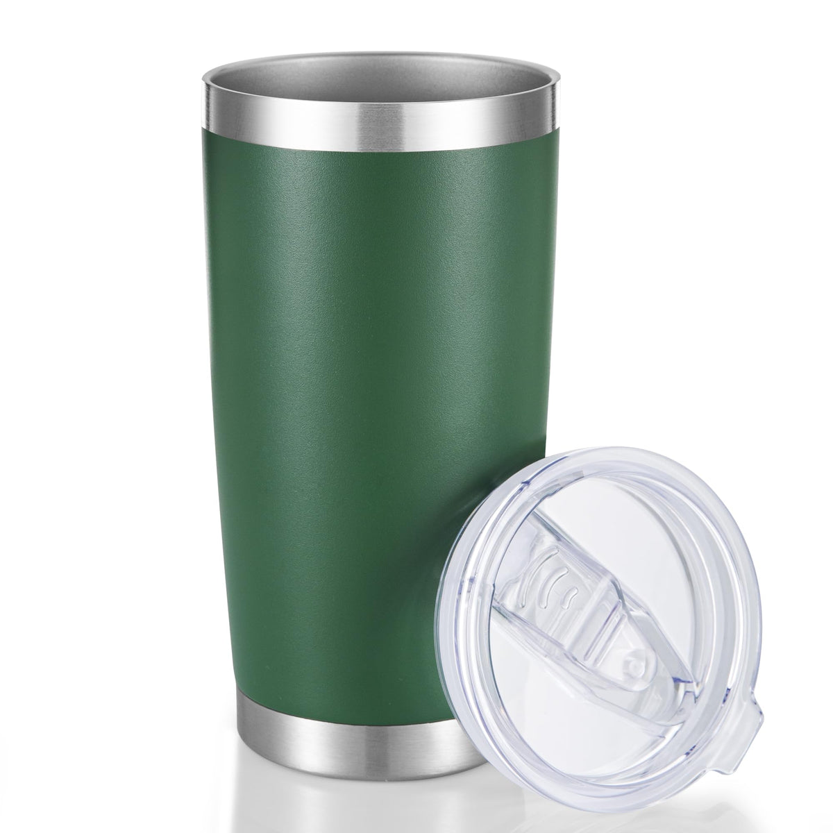 20 oz Tumblers Bulk Stainless Steel Tumbler with Lid, 12 Pack
