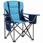 FAIR WIND 2-Pack Padded Oversized Camping Chair Heavy Duty for Adults