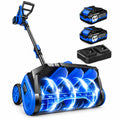 40V Electric Cordless Snow Shovel, 13 Inch Brushless Snow Blower with 2×4.0Ah Batteries & Fast Charger, 25FT Throw Distance Snow Shovel for Driveway, Patio, Deck, Walkway