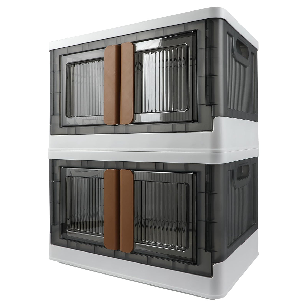 Storage Box, Plastic Cabinet, 8.4 Gals (32L) Each One, 4 Packs