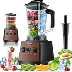 Smoothies Blender, Max.2400W/1000W PRASKY Professional Blender, 68oz