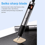 fosa Ultrasonic Cutter, 40 KHz, 3 Speed Adjustable with Alloy Blade Tip, Ultrasonic Knife, for 3D Printing, Plexiglass PCB Carbon Fiber Leather (FS-S1)