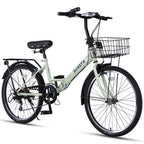 AVASTA Quartet Folding Bike, 20/24 Inch, 7-Speed, Dual Brakes