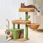Taoqimiao 79in Cat Tree, Tall Large Cat Tower for Indoor Adult Cats S10G