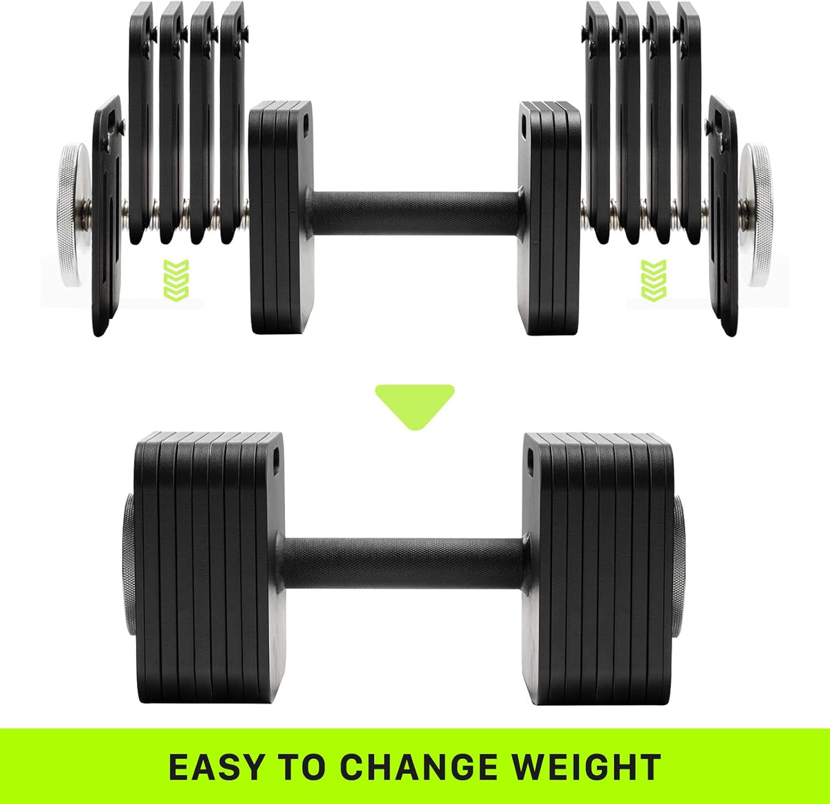 Eisenlink Adjustable Dumbbell Plates, 6 Pieces 5lb Weight Plates (5lbx6)
