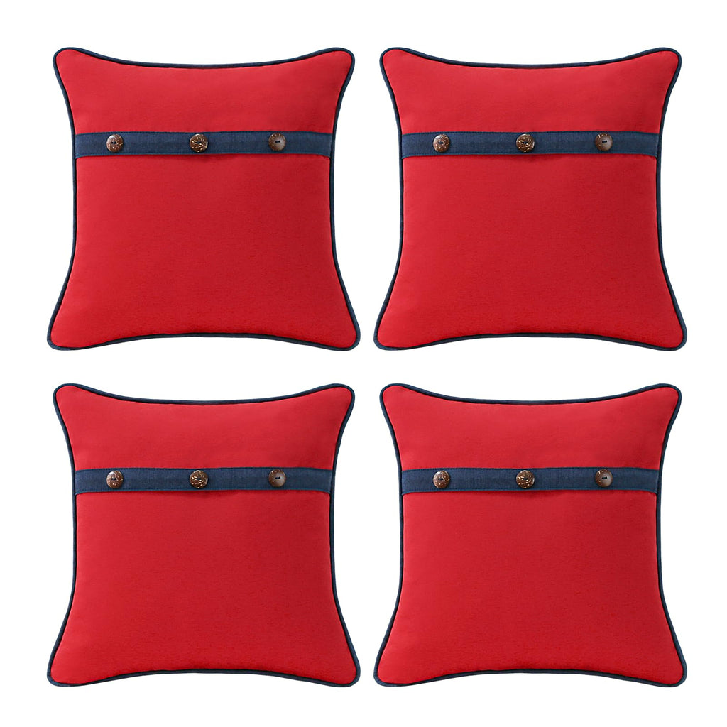 Outdoor Sunbrella Decorative Pillows Pack of 4, 20" x 12" Outdoor Pillow Set for Couch Bed Throw Patio Sofa, Airies Marble